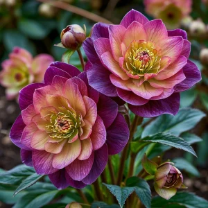 Морозник Претти Элен Рэд купить по цене от 509р. в интернет-магазине «Посадика» с доставкой почтой в в Чермозе и по всей России – [изображение №1].