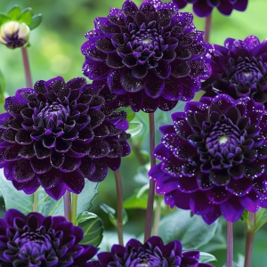 Георгин Анно Домини купить по цене от 255р. в интернет-магазине «Посадика» с доставкой почтой в в Чермозе и по всей России – [изображение №1].